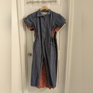 Shop Noble Denim Utility Suit size small